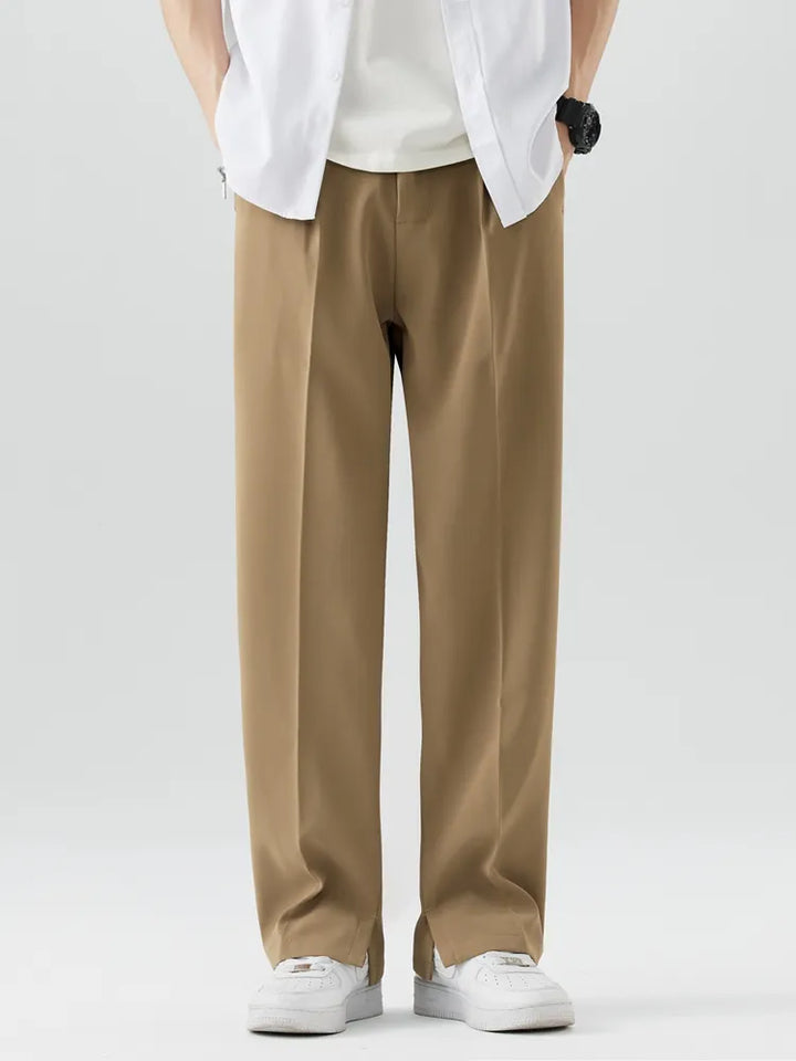 The Nathan Artisan | Men’s Relaxed Fit Wide Leg Trousers