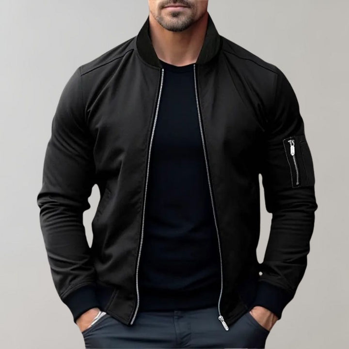 The Stanley Urban | Men's Slim-Fit Zip-Up Bomber Jacket