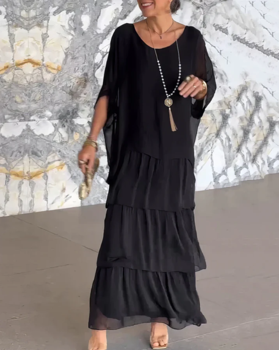 Larina | Elegant Flowing Maxi Dress