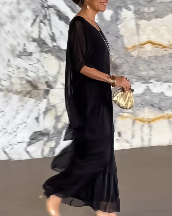 Larina | Elegant Flowing Maxi Dress
