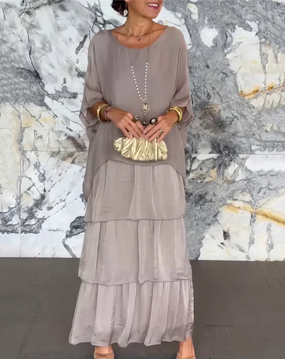 Larina | Elegant Flowing Maxi Dress