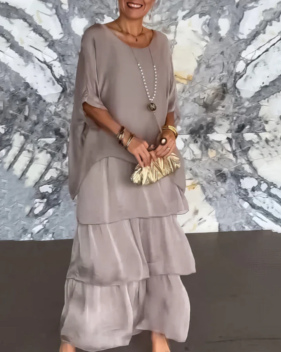 Larina | Elegant Flowing Maxi Dress