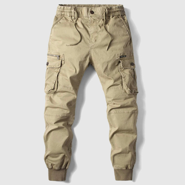 The Alexander Sovereign | Men’s Black Cargo Jogger Pants