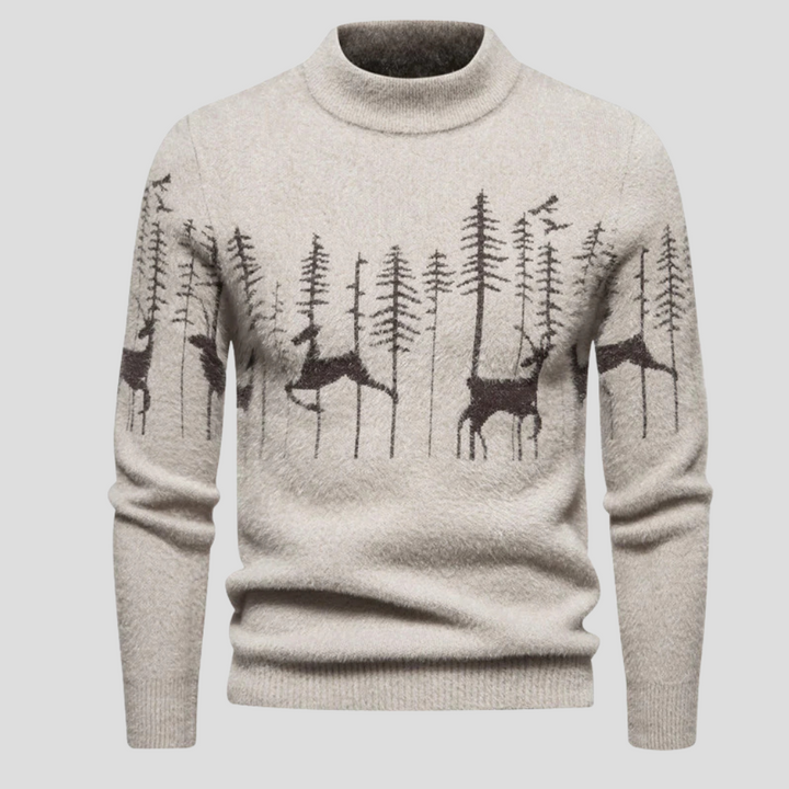 The Thomas Heritage | Men’s Reindeer & Forest Sweater