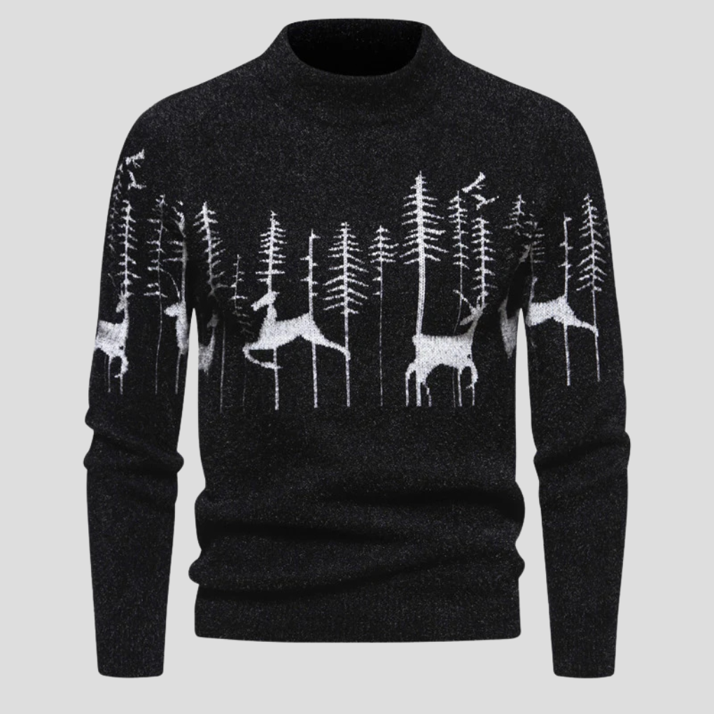 The Thomas Heritage | Men’s Reindeer & Forest Sweater