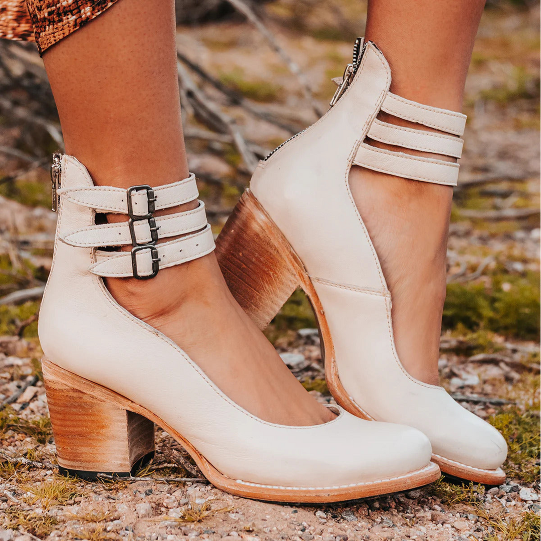The Verona Sovereign | Vintage Strappy Ankle Strap Heels