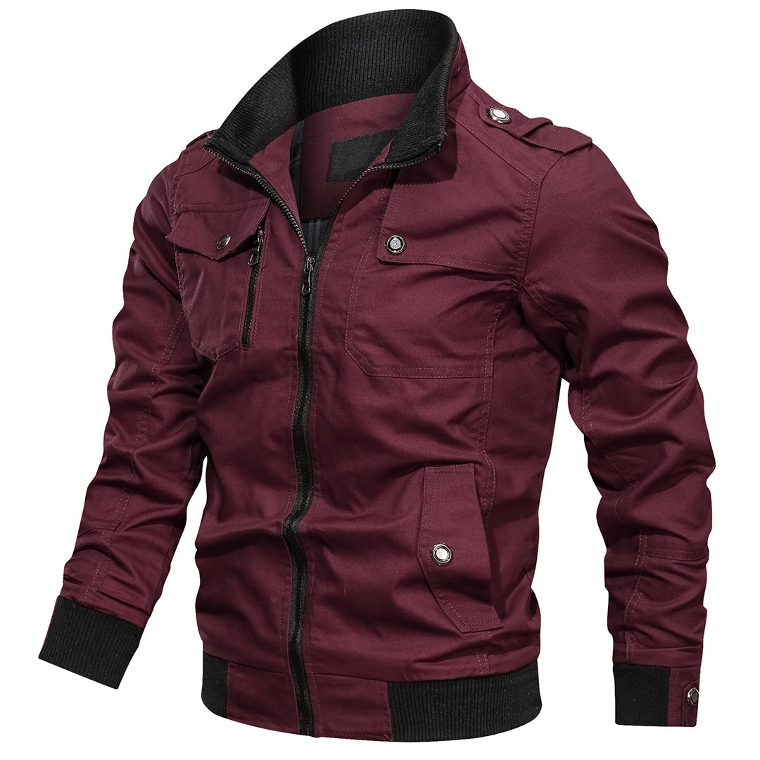 The Michael Tactical | Men’s Zip-Up Utility Jacket
