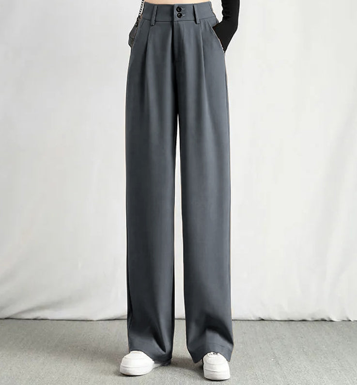The Sloane | Pleated Wide-Leg Trousers