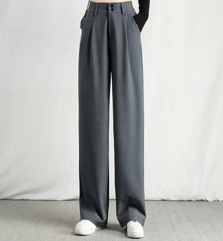 The Sloane | Pleated Wide-Leg Trousers