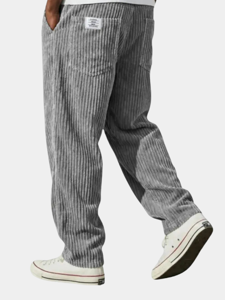 Breckin | Elasticated Waist Textured trousers