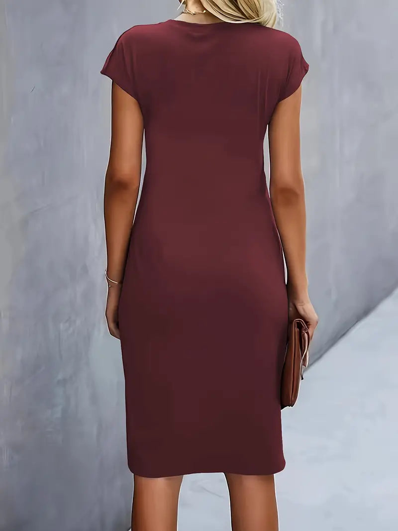 The Katie Regent | Women’s Classic Short-Sleeve Bodycon Dress