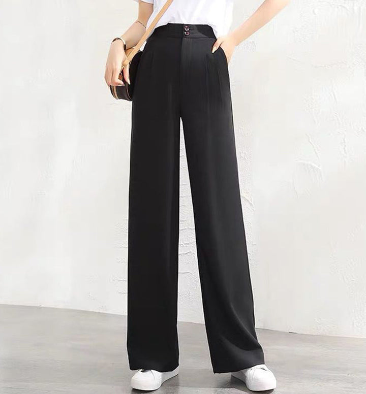 The Sloane | Pleated Wide-Leg Trousers