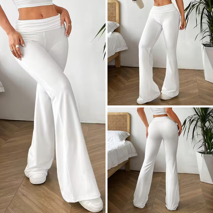 Alice | High-Waisted Flare Lounge Trousers