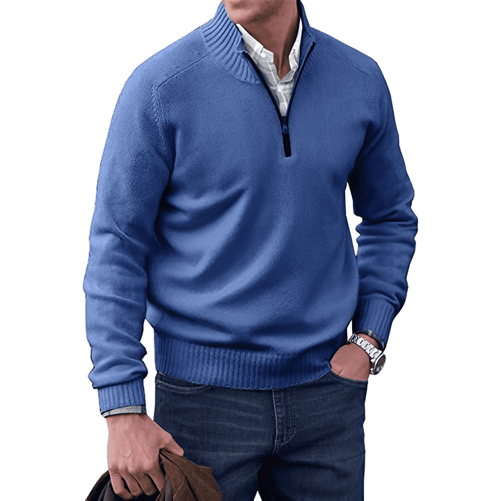 The Andrew Heritage | Men’s Zip-Up Knit Sweater