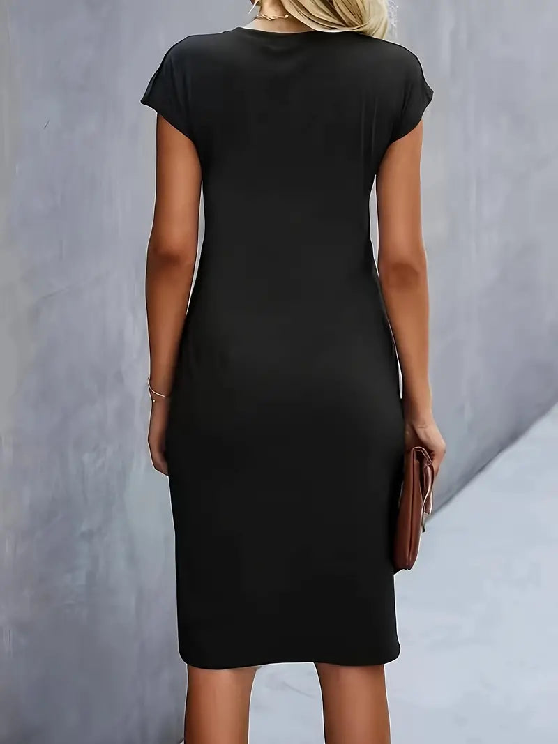 The Katie Regent | Women’s Classic Short-Sleeve Bodycon Dress