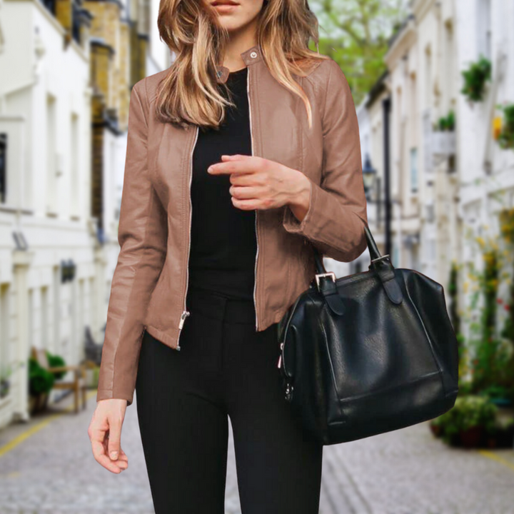 The Mabel Regent | Women’s Slim Fit Zip-Up Casual Jacket