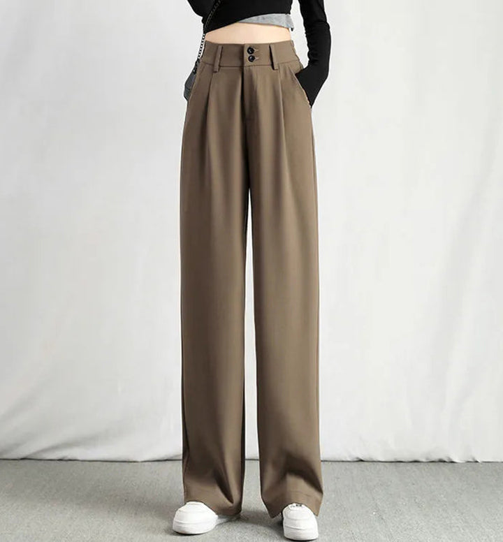The Sloane | Pleated Wide-Leg Trousers