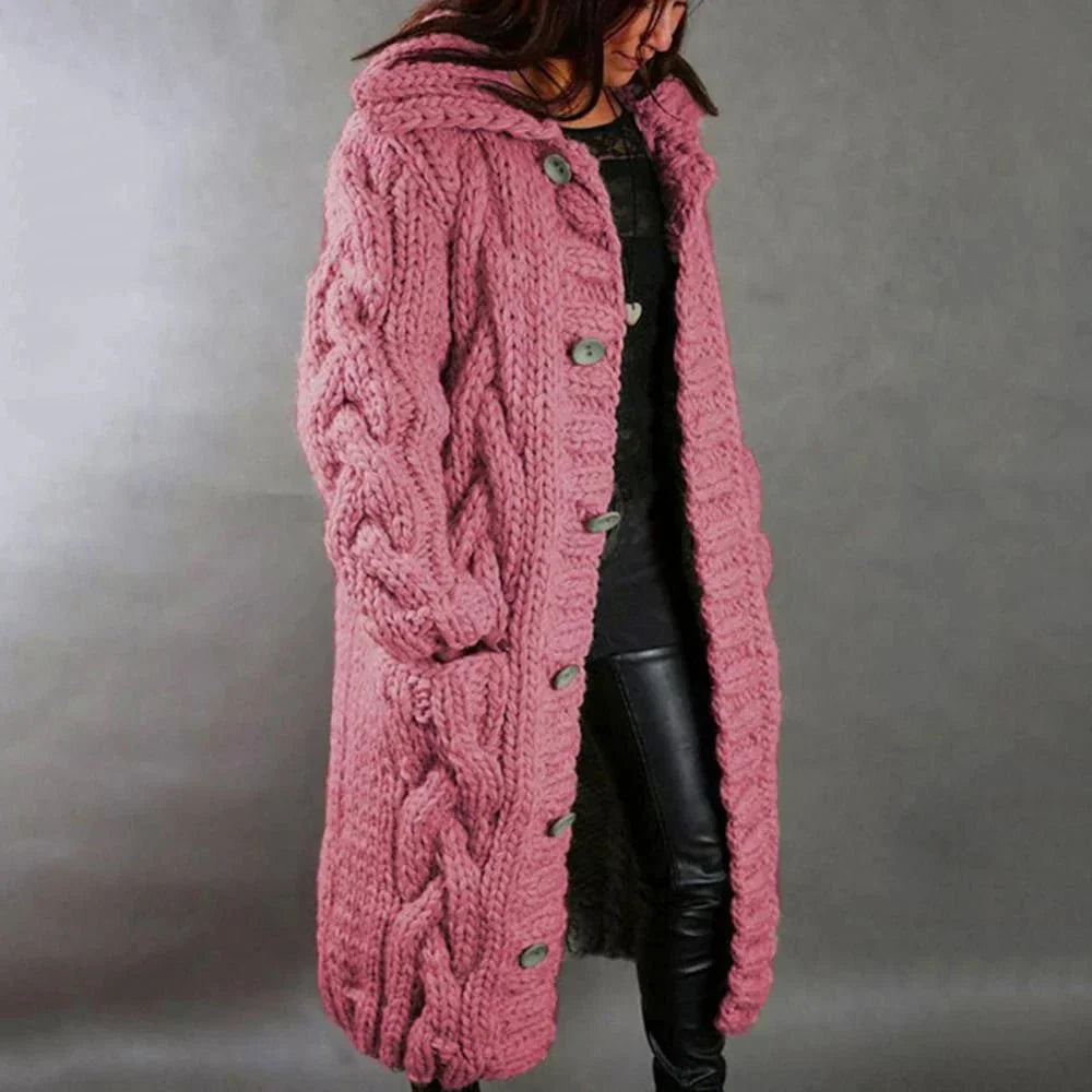The Diana Heritage | Women’s Oversized Cable Knit Cardigan