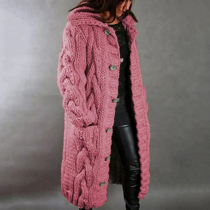 The Diana Heritage | Women’s Oversized Cable Knit Cardigan