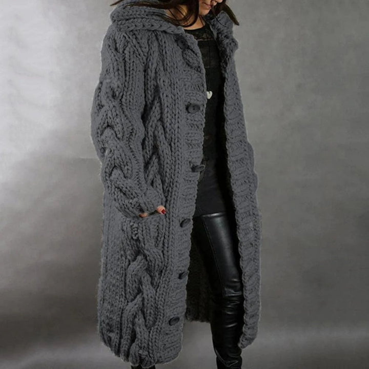 The Diana Heritage | Women’s Oversized Cable Knit Cardigan