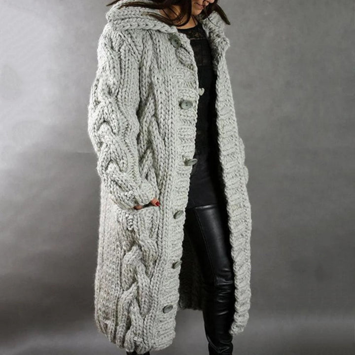 The Diana Heritage | Women’s Oversized Cable Knit Cardigan
