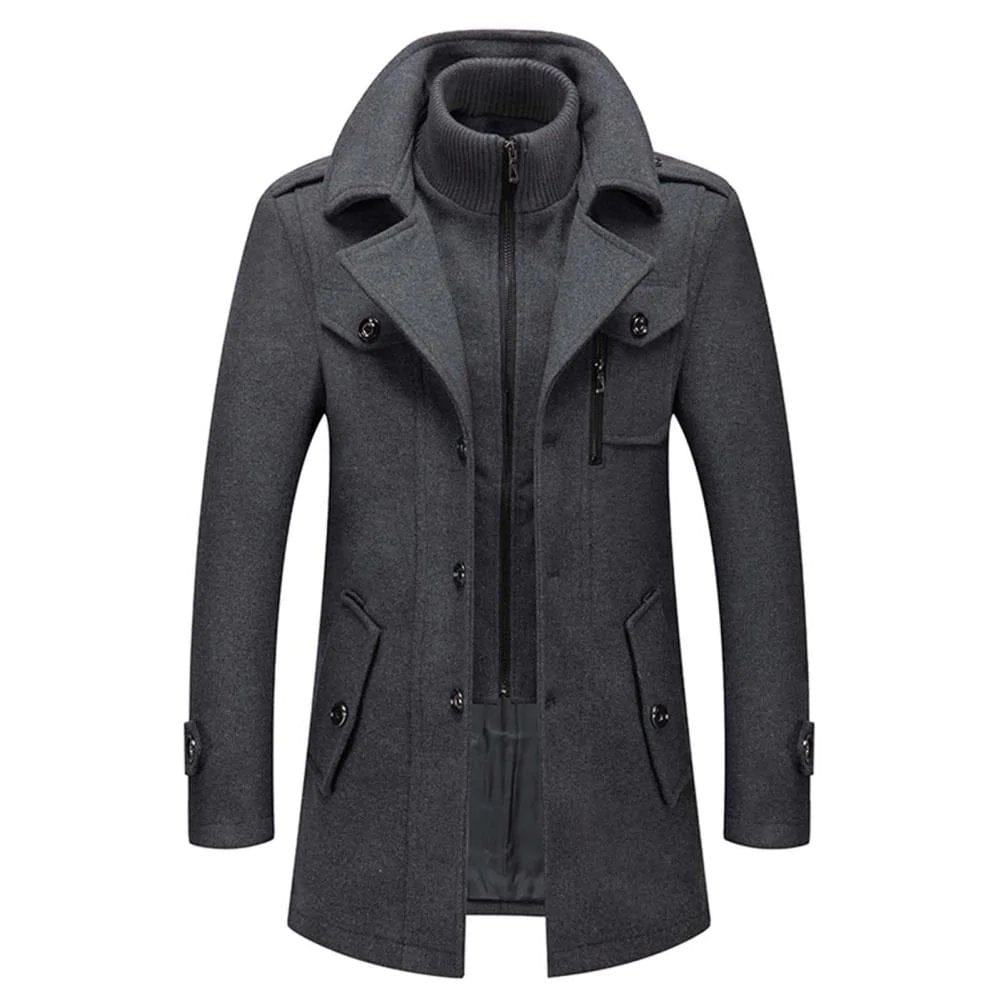 Ferran | Dual-Layer Executive Overcoat