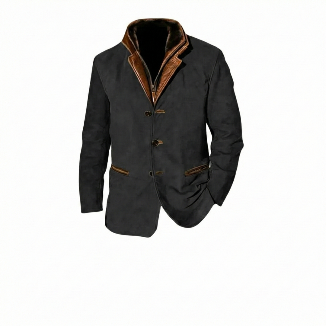 The Liam Regent | Men’s Classic Semi-Formal Suede Blazer