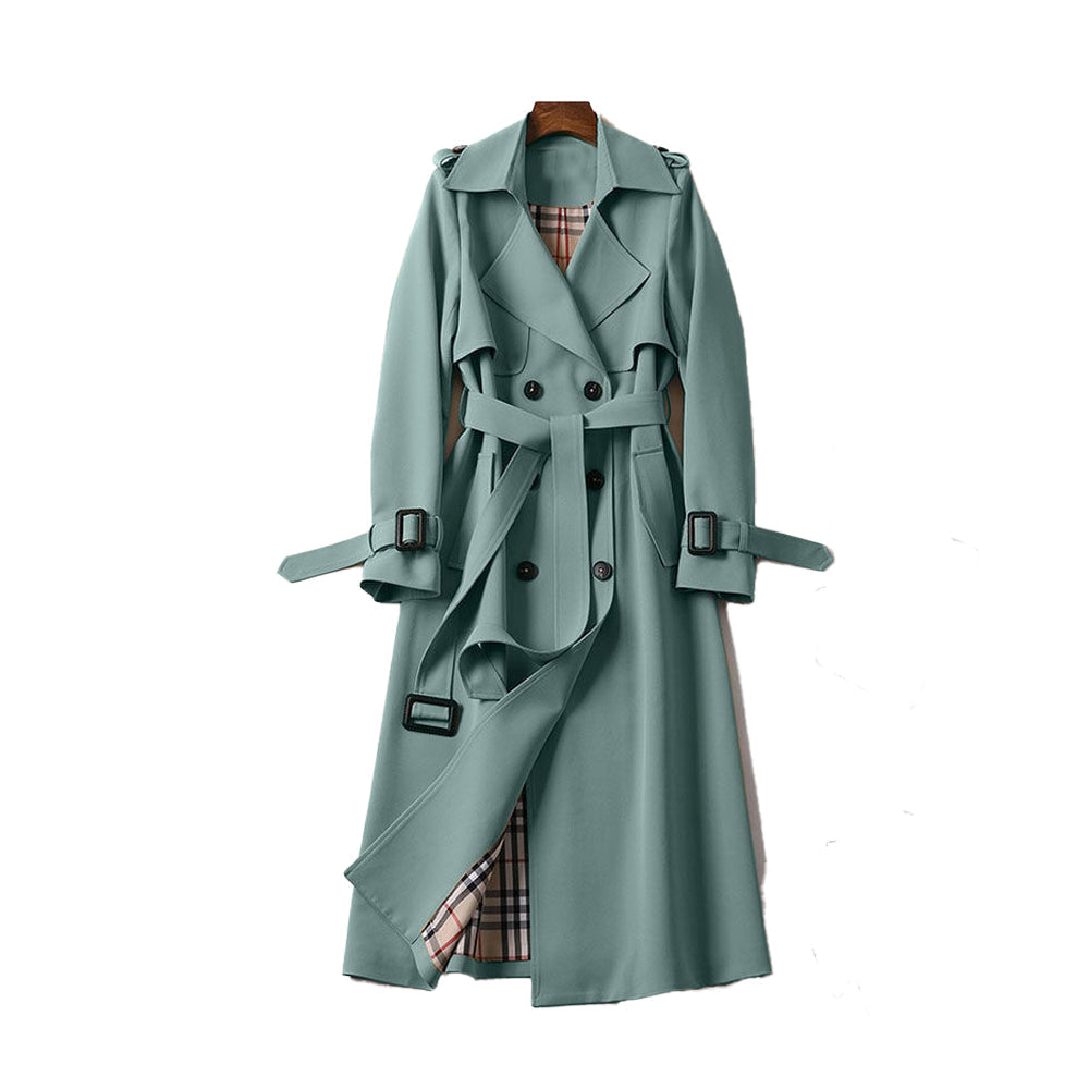 The Emily Sovereign | Women’s Double-Breasted Trench Coat