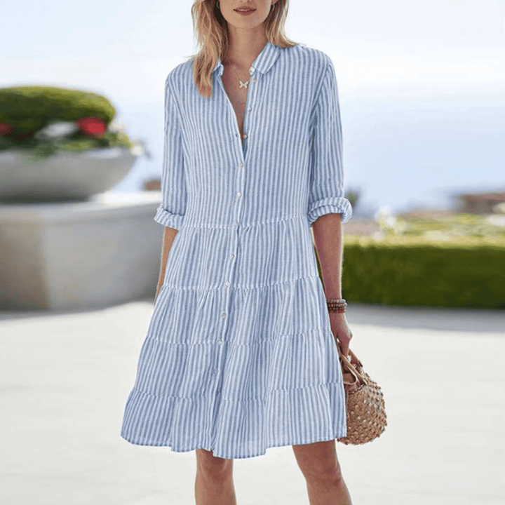 Tallulah | Coastal Linear Day Dress