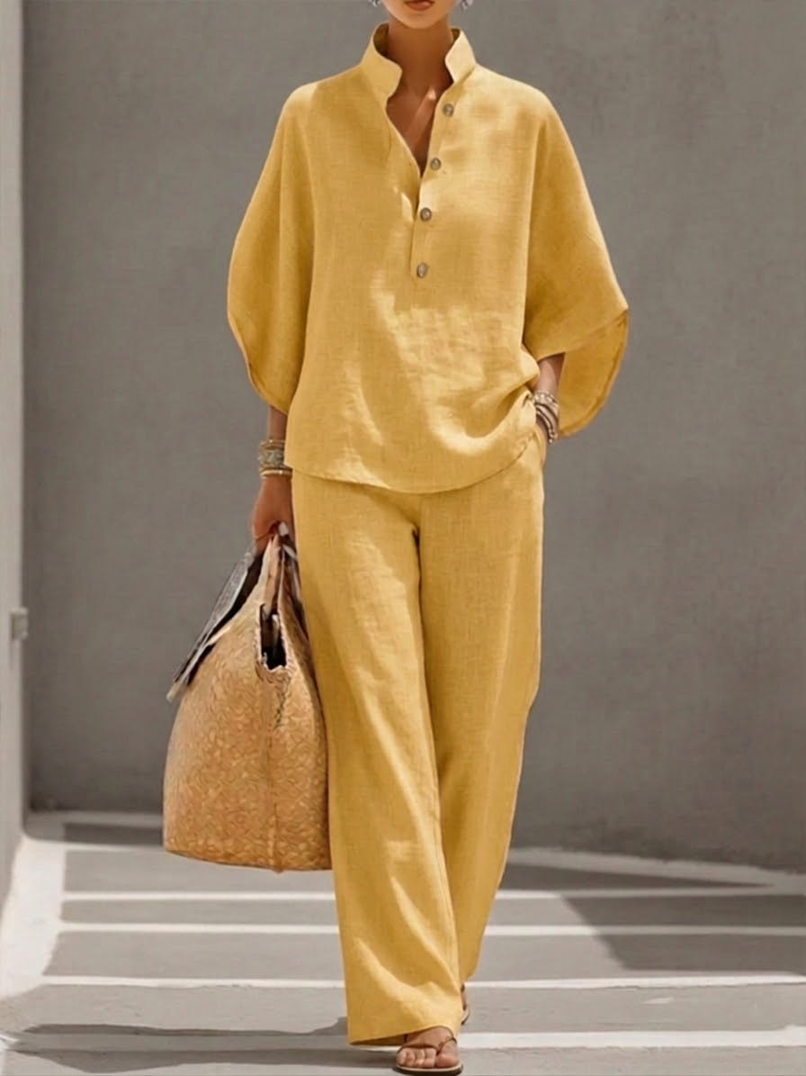 Bronte | Relaxed Wide-Leg Set