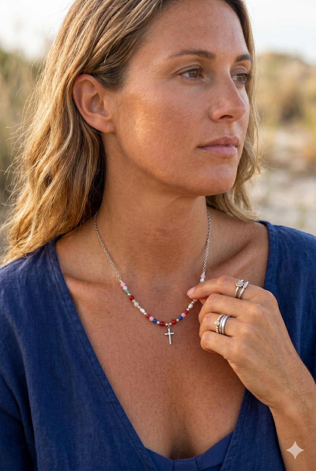 Eternity Beaded Necklace Set