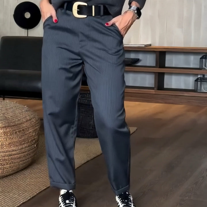 The Sloane | High-Waist Tailored Trousers