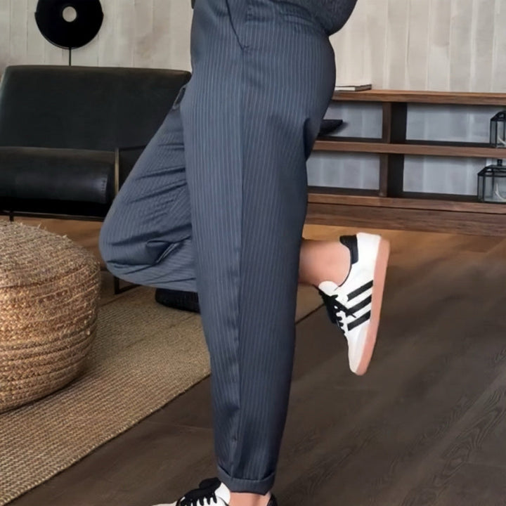 The Sloane | High-Waist Tailored Trousers