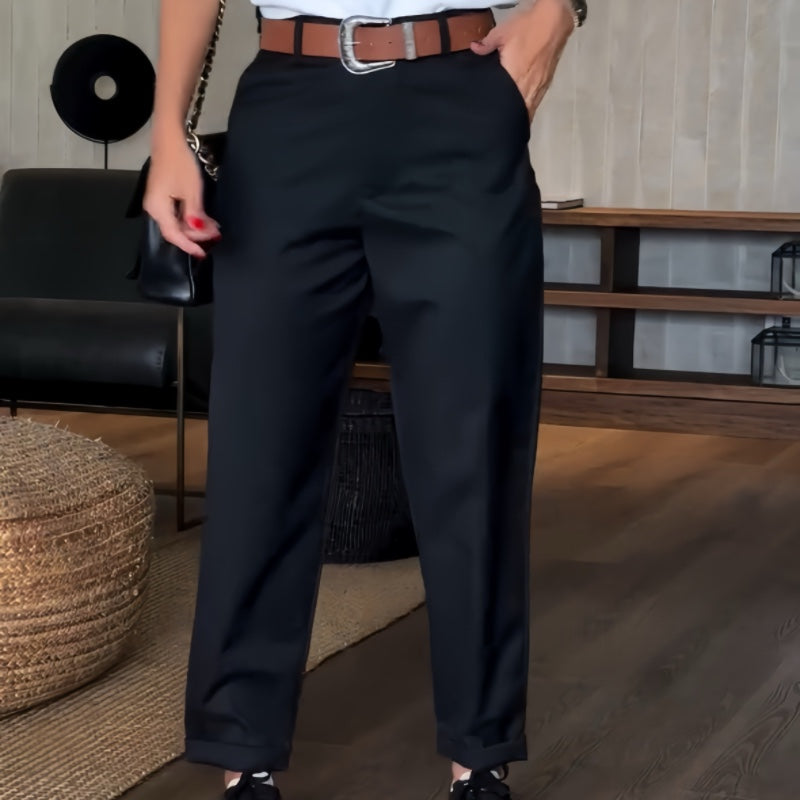 The Sloane | High-Waist Tailored Trousers