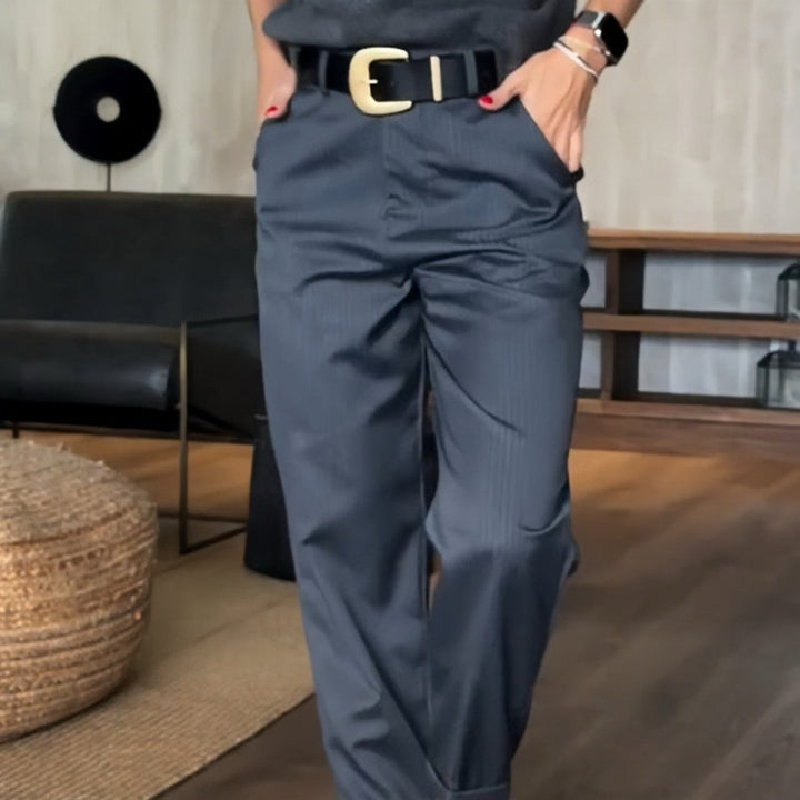 The Sloane | High-Waist Tailored Trousers