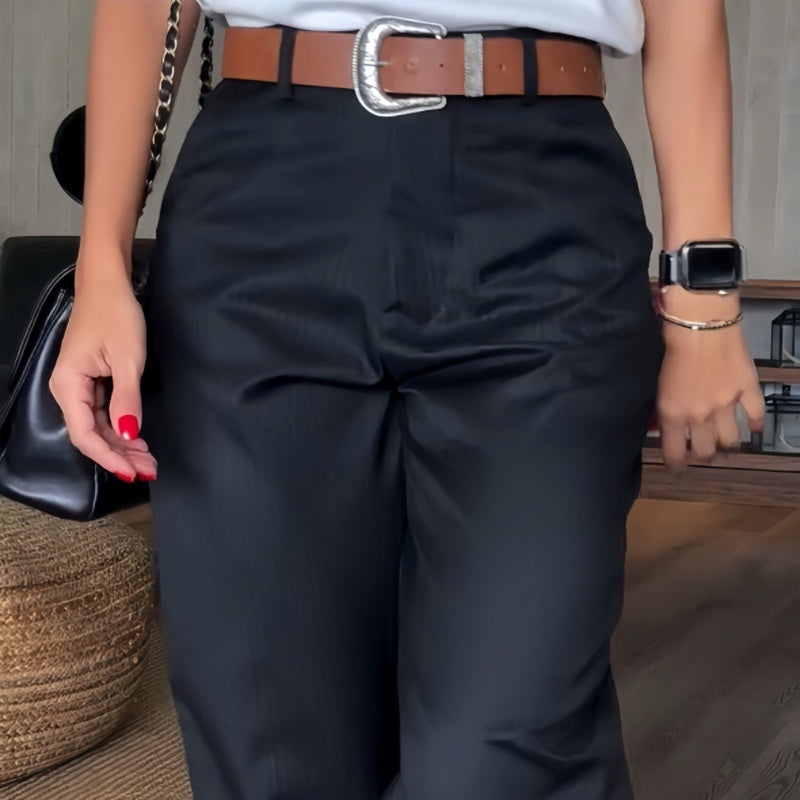 The Sloane | High-Waist Tailored Trousers