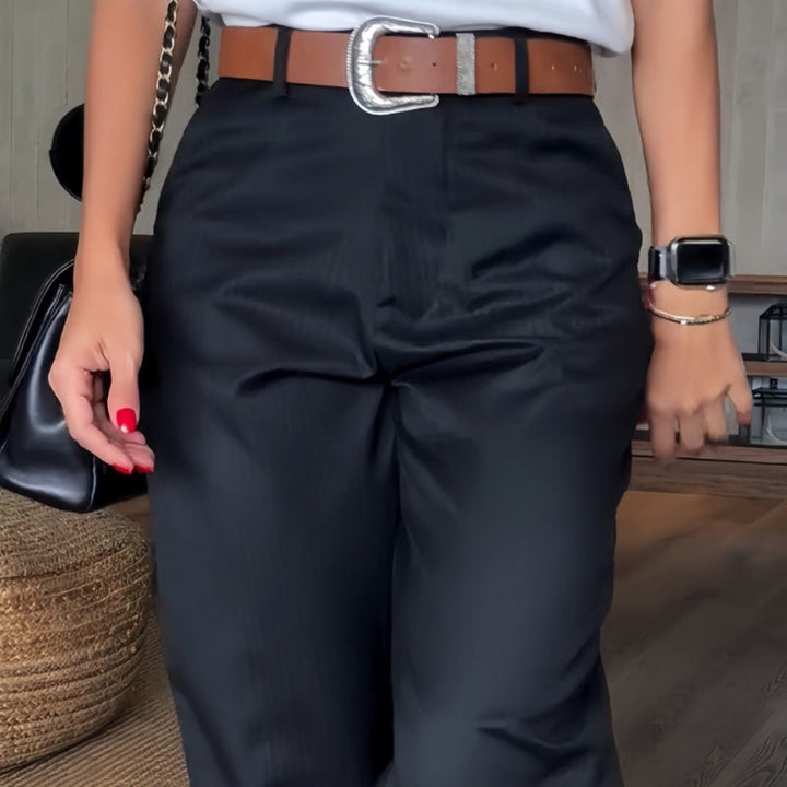 The Sloane | High-Waist Tailored Trousers