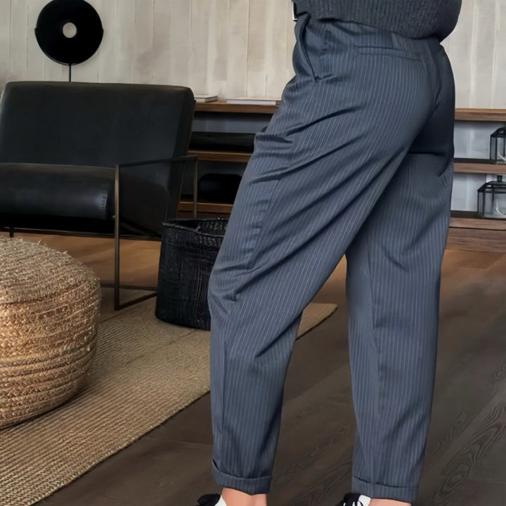 The Sloane | High-Waist Tailored Trousers