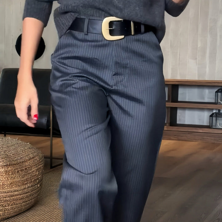 The Sloane | High-Waist Tailored Trousers
