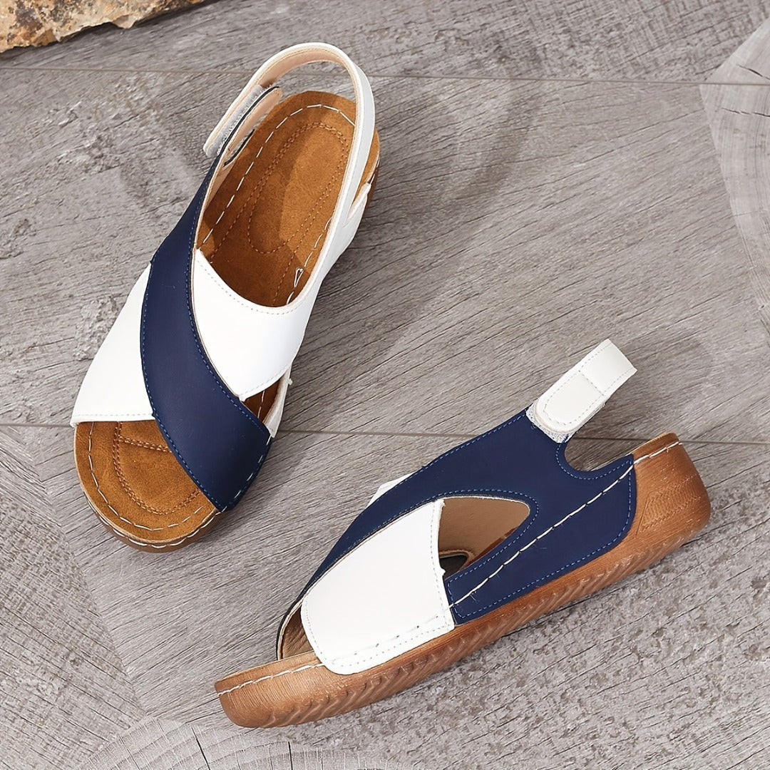 Isadora | Orthopaedic Glide Wedge Sandals