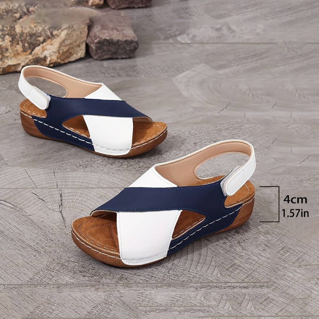 Isadora | Orthopaedic Glide Wedge Sandals