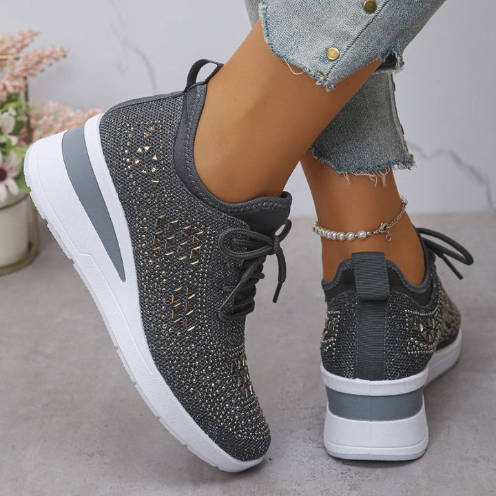 Nova | Crystal Mesh Breathable Trainers