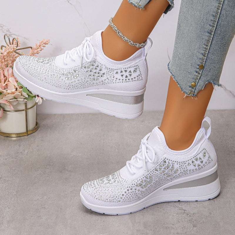 Nova | Crystal Mesh Breathable Trainers