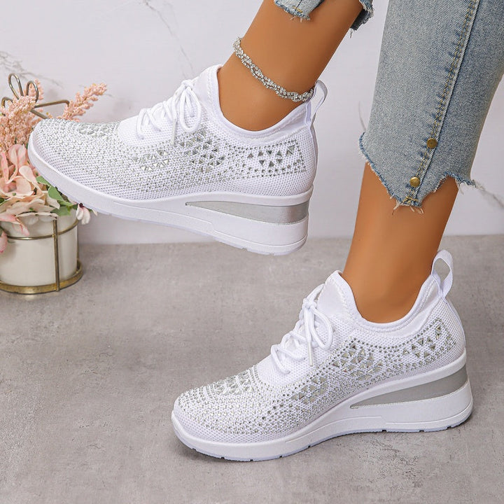 Nova | Crystal Mesh Breathable Trainers