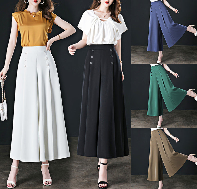 The St. Ives | Pleated Wide Leg