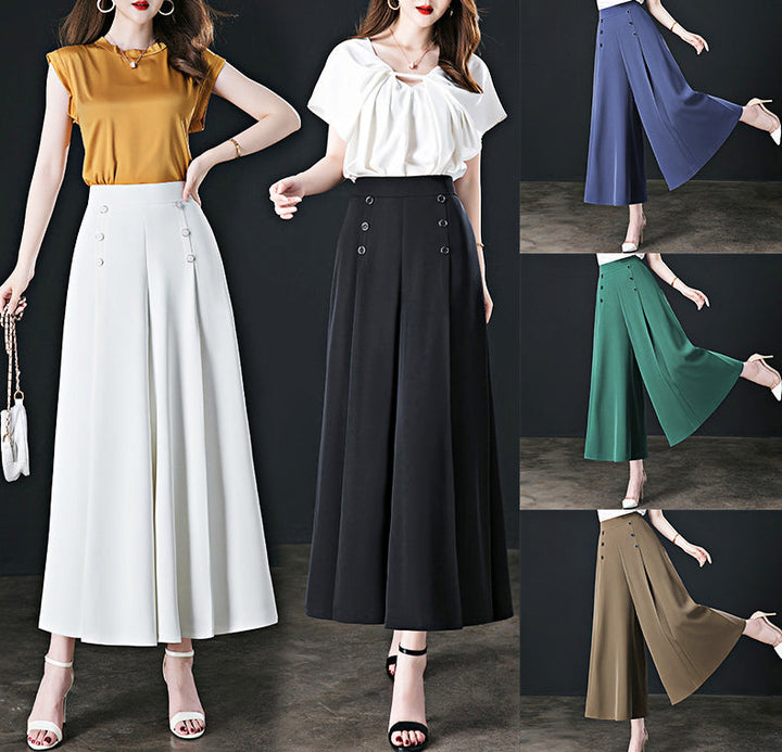 The St. Ives | Pleated Wide Leg