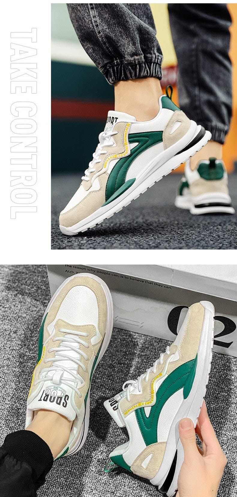 The Vinnci Runner | Street Style Trainers