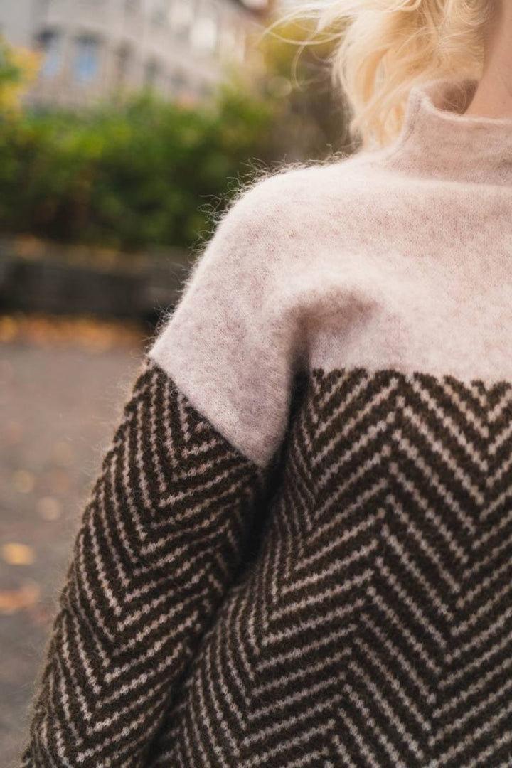 The Charlotte Manor | Women’s Loose Knit High-Collar Sweater