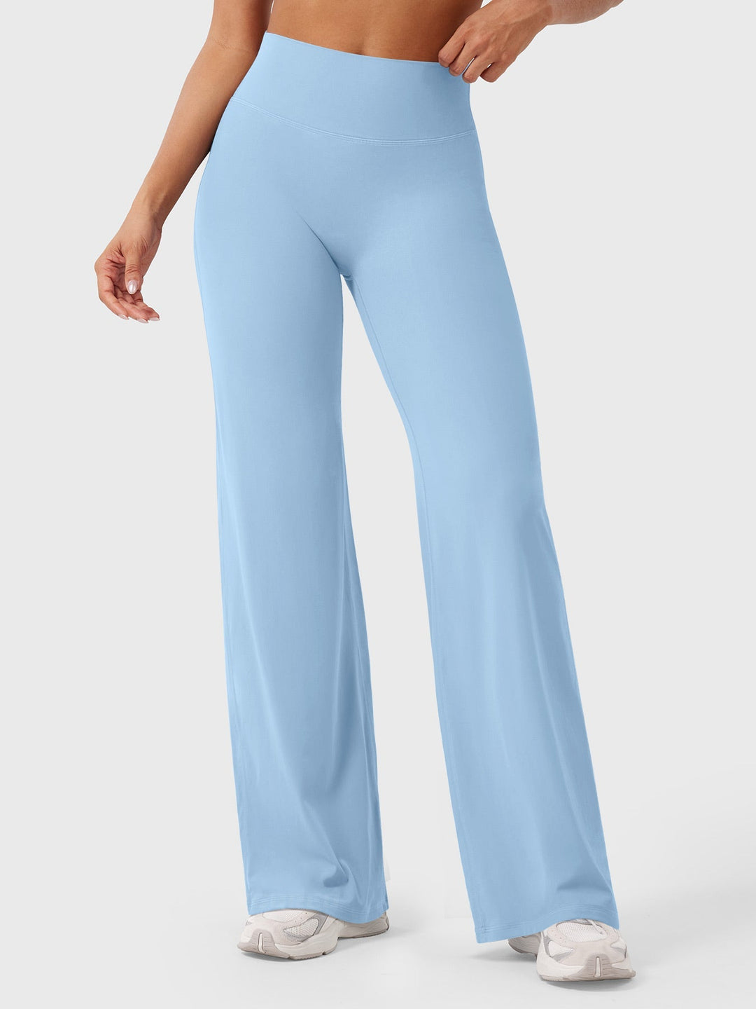 The Millie Artisan | Women’s High-Waist Flared Summer Trousers