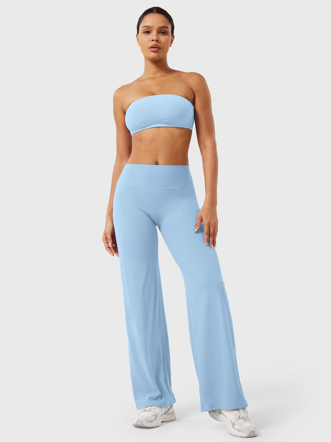 The Millie Artisan | Women’s High-Waist Flared Summer Trousers